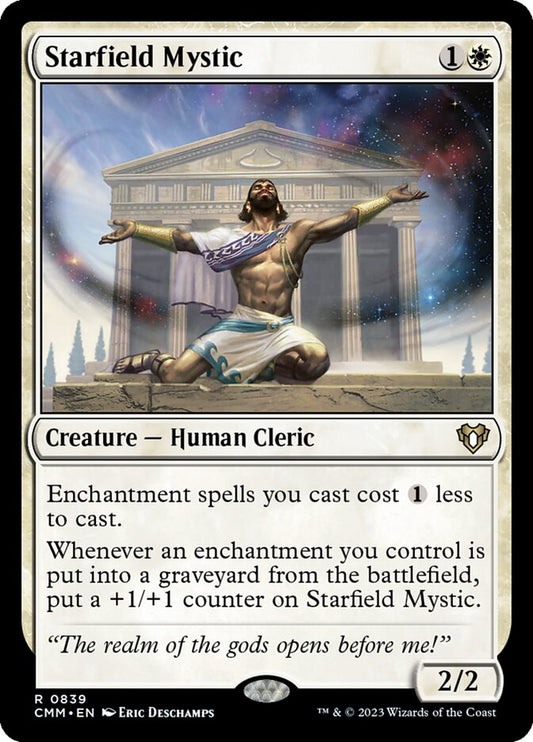 MTG Card Title: Starfield Mystic CMM/839