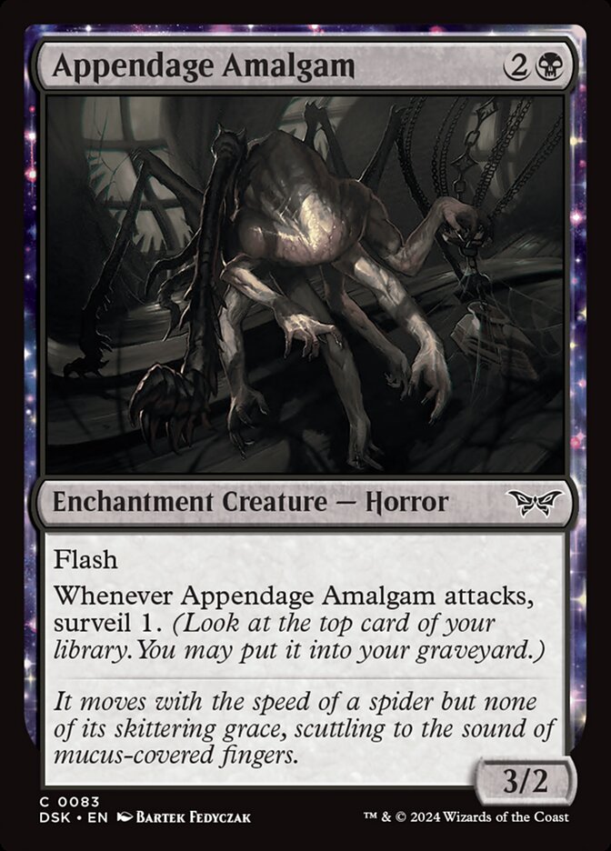MTG Card Title: Appendage Amalgam DSK/83