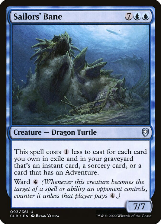 MTG Card Title: Sailors' Bane CLB/93