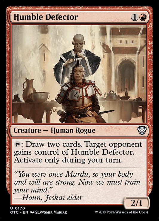 MTG Card Title: Humble Defector OTC/170