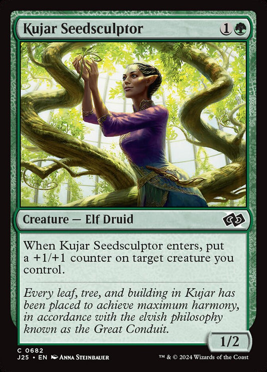 MTG Card Title: Kujar Seedsculptor J25/682
