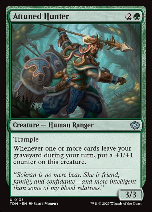 MTG Card Title: Attuned Hunter TDM/135