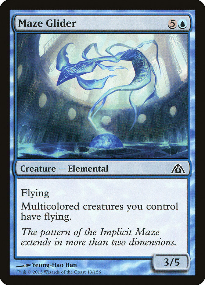 MTG Card Title: Maze Glider DGM/13