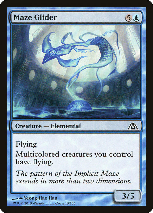 MTG Card Title: Maze Glider DGM/13