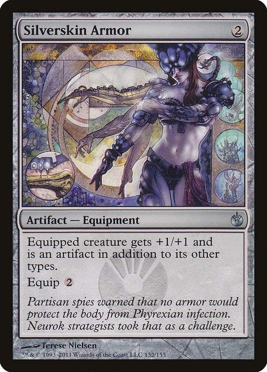 MTG Card Title: Silverskin Armor MBS/132