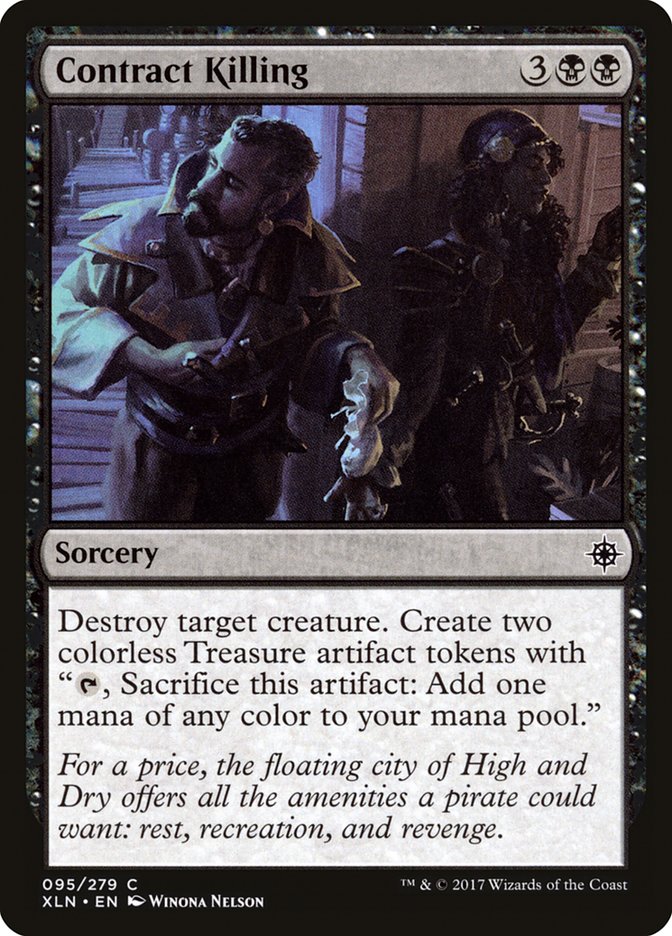 MTG Card Title: Contract Killing XLN/95