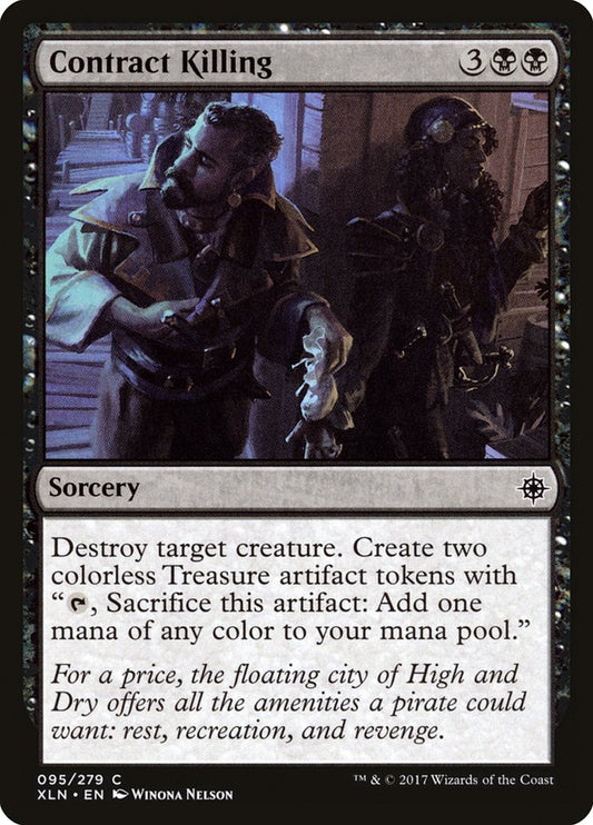 MTG Card Title: Contract Killing XLN/95