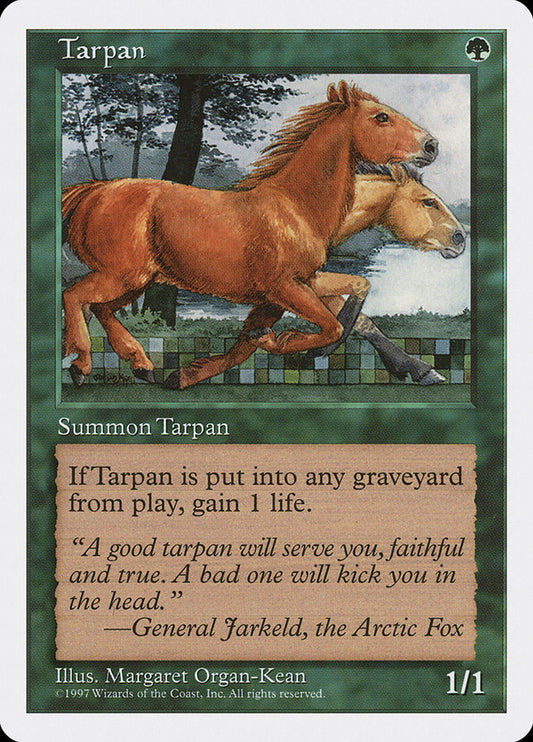 MTG Card Title: Tarpan 5ED/330