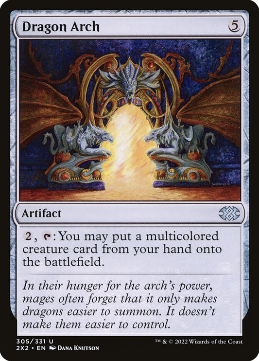 MTG Card Title: Dragon Arch 2X2/305