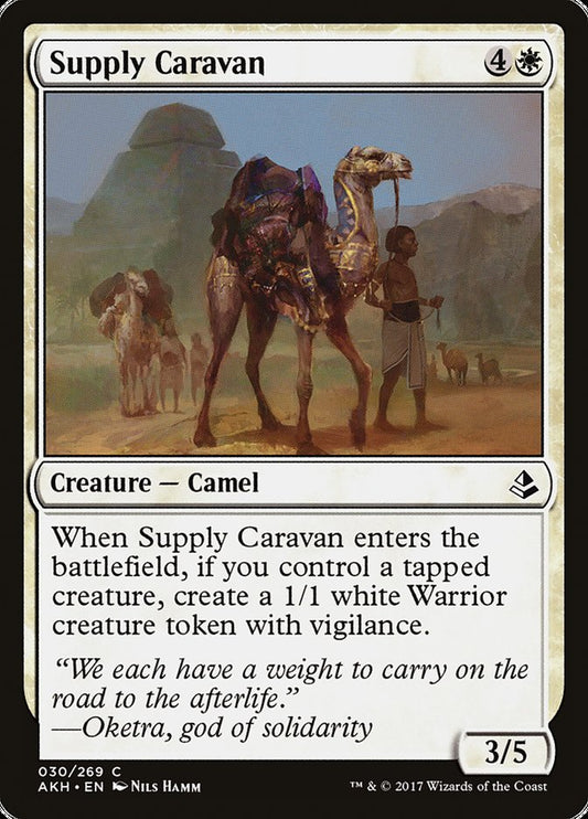 MTG Card Title: Supply Caravan AKH/30