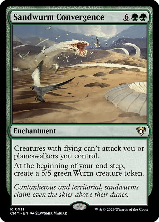 MTG Card Title: Sandwurm Convergence CMM/911