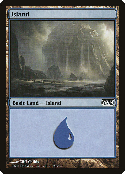 MTG Card Title: Island M14/235