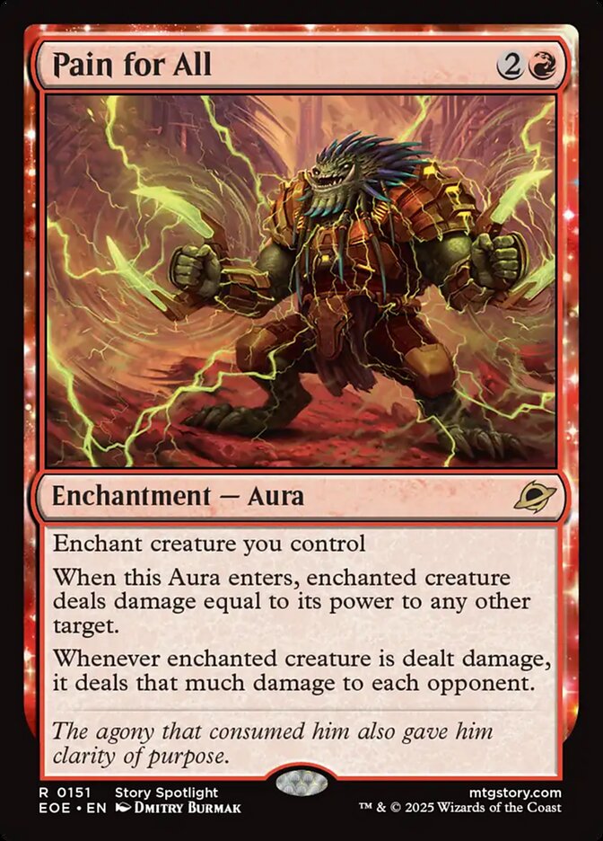 MTG Card Title: Pain for All EOE/151