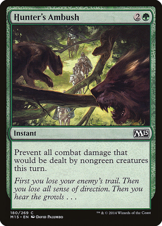 MTG Card Title: Hunter's Ambush M15/180