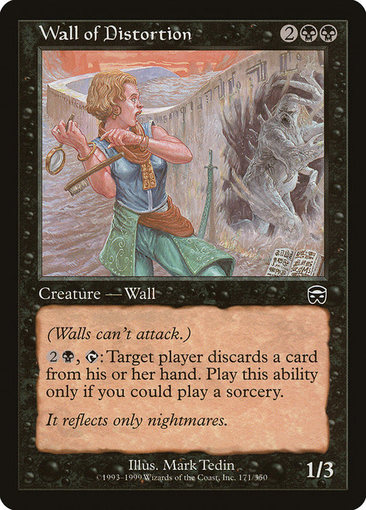 MTG Card Title: Wall of Distortion MMQ/171