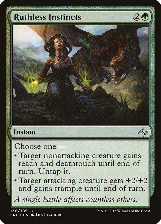 MTG Card Title: Ruthless Instincts FRF/136