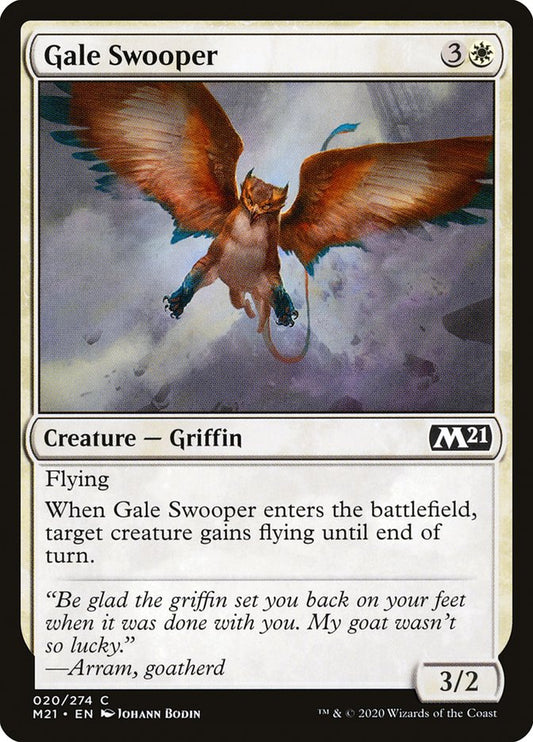 MTG Card Title: Gale Swooper M21/20