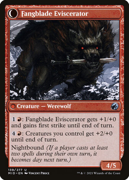 Fangblade Brigand // Fangblade Eviscerator MID/139