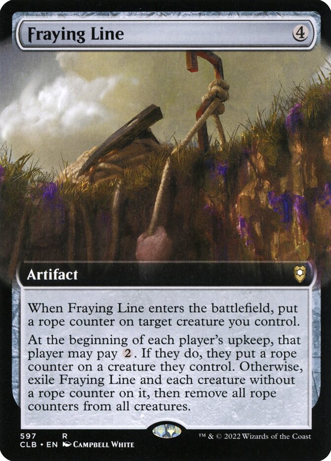MTG Card Title: Fraying Line CLB/597