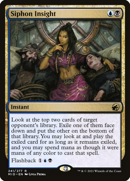 MTG Card Title: Siphon Insight MID/241