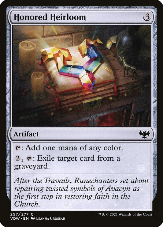 MTG Card Title: Honored Heirloom VOW/257