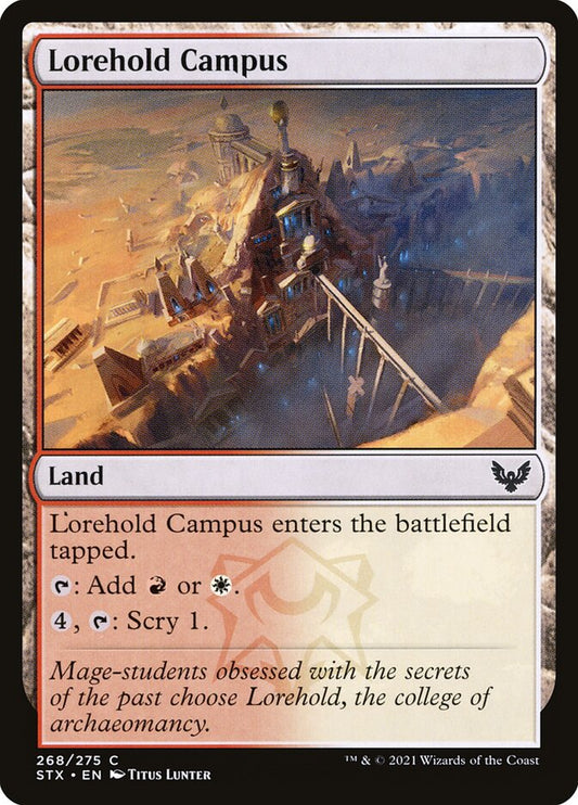 MTG Card Title: Lorehold Campus STX/268