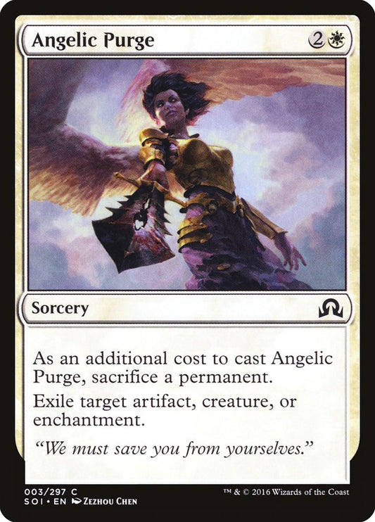 MTG Card Title: Angelic Purge SOI/3