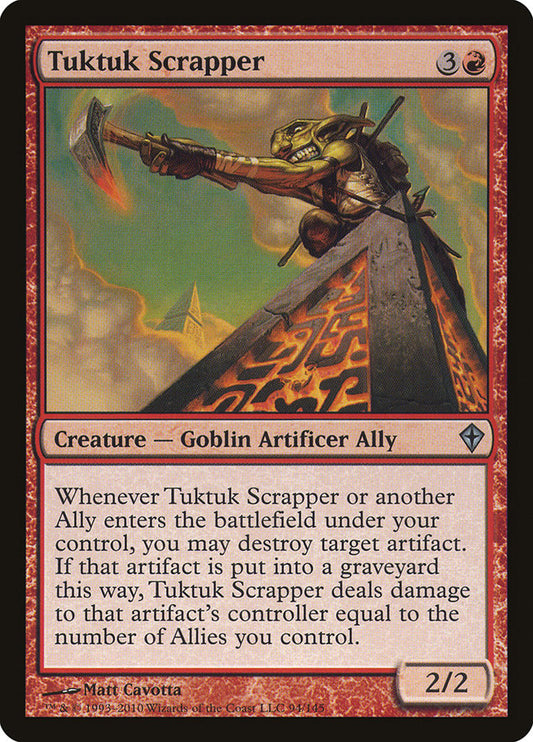 MTG Card Title: Tuktuk Scrapper WWK/94