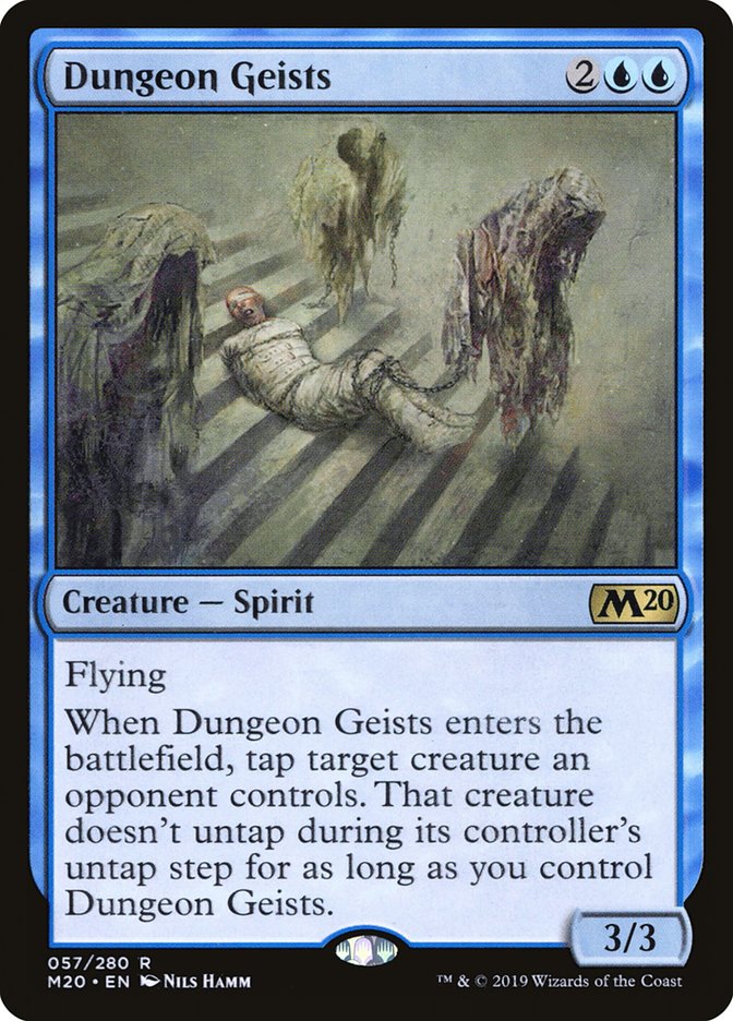 MTG Card Title: Dungeon Geists M20/57