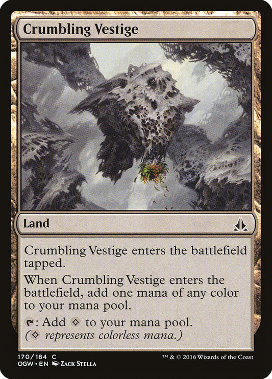 MTG Card Title: Crumbling Vestige OGW/170