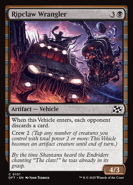 MTG Card Title: Ripclaw Wrangler DFT/101