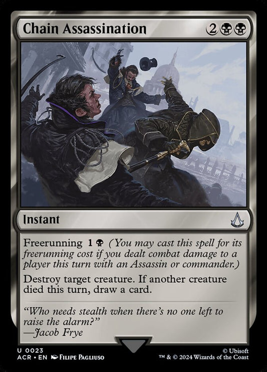 MTG Card Title: Chain Assassination ACR/23