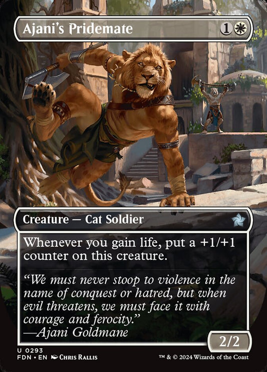 MTG Card Title: Ajani's Pridemate FDN/293