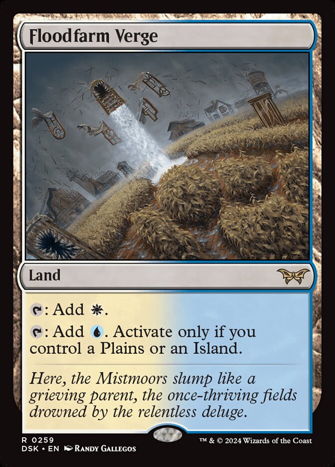MTG Card Title: Floodfarm Verge DSK/259