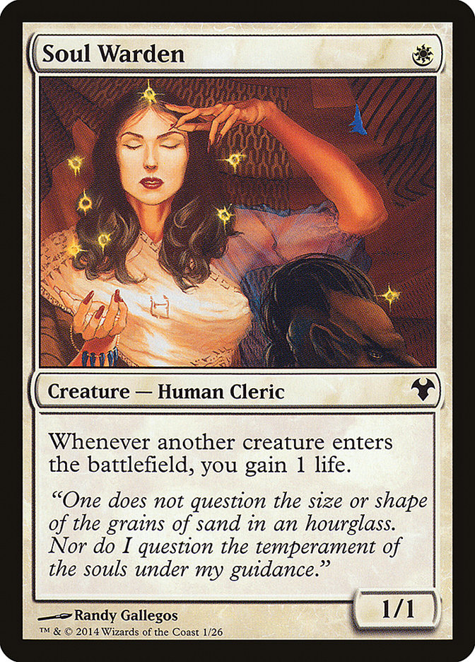 MTG Card Title: Soul Warden MD1/1