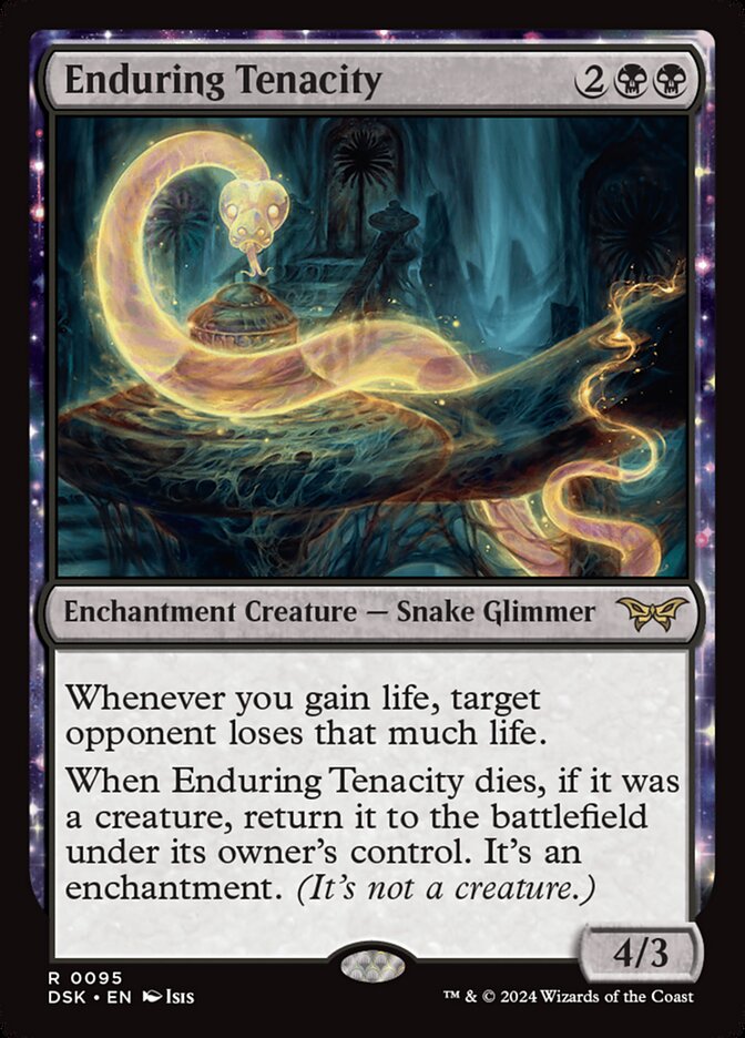 MTG Card Title: Enduring Tenacity DSK/95