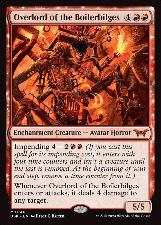 MTG Card Title: Overlord of the Boilerbilges DSK/146