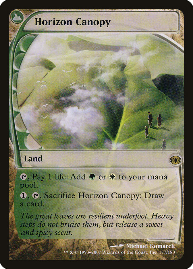 MTG Card Title: Horizon Canopy FUT/177