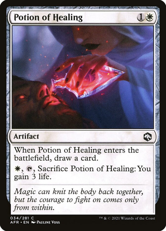 MTG Card Title: Potion of Healing AFR/34