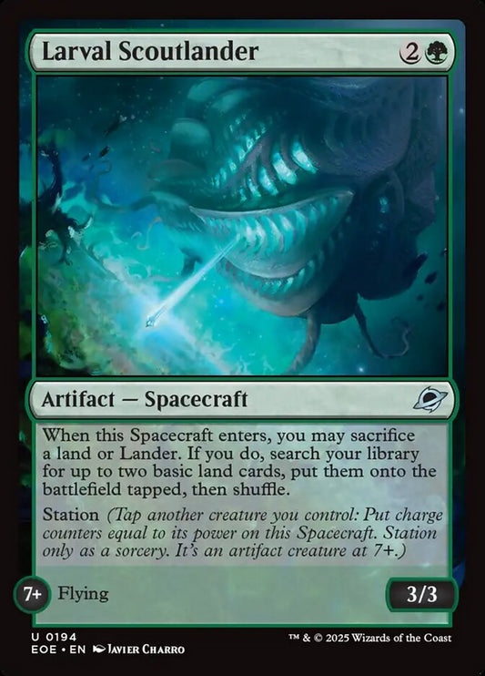 MTG Card Title: Larval Scoutlander EOE/194