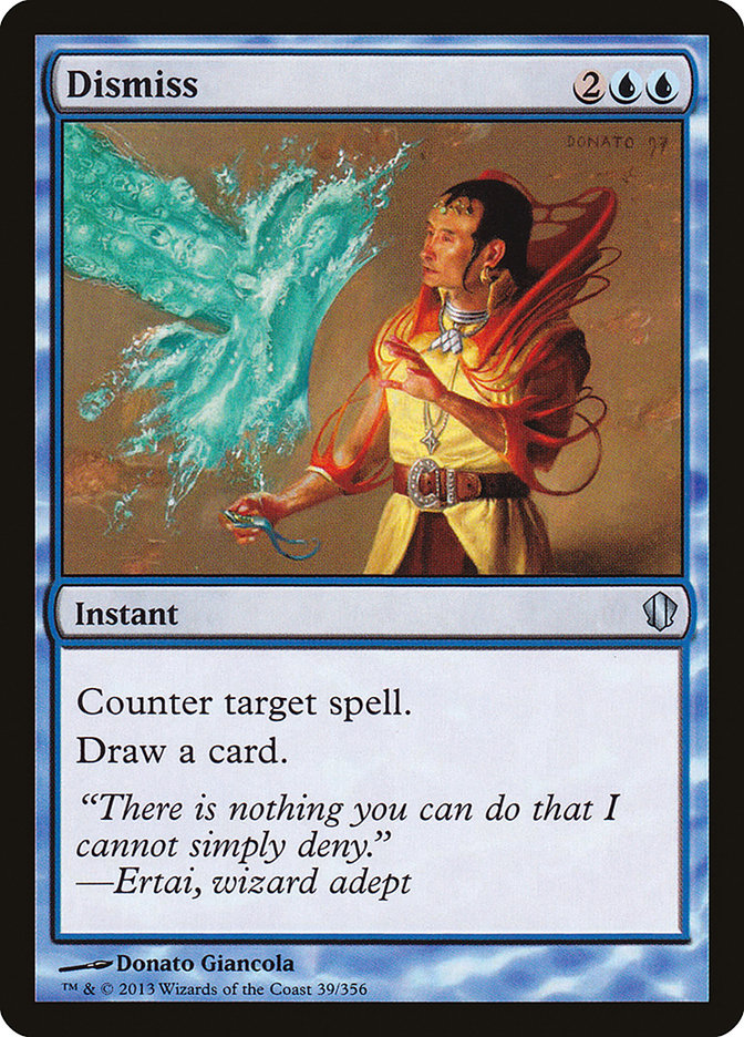 MTG Card Title: Dismiss C13/39