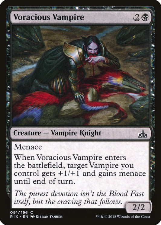 MTG Card Title: Voracious Vampire RIX/91