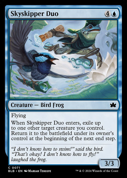 MTG Card Title: Skyskipper Duo BLB/71