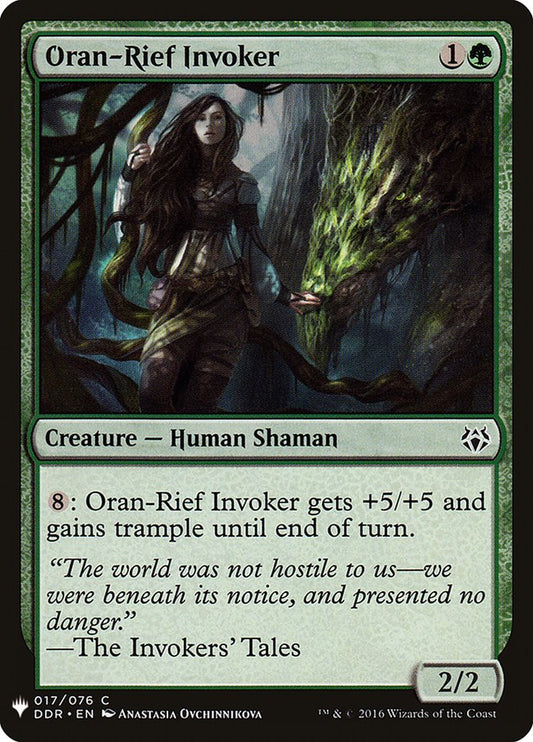 MTG Card Title: Oran-Rief Invoker PLST/DDR-17