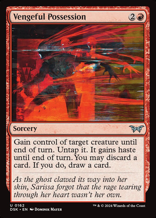 MTG Card Title: Vengeful Possession DSK/162