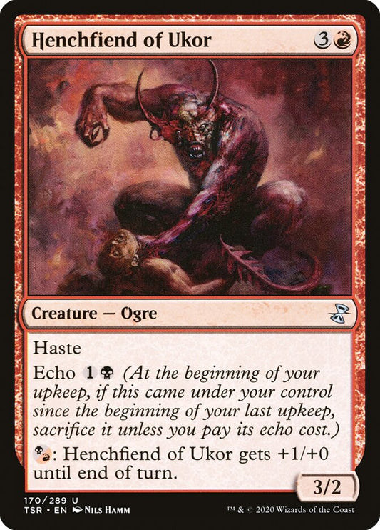 MTG Card Title: Henchfiend of Ukor TSR/170