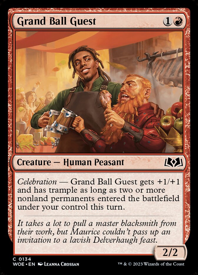MTG Card Title: Grand Ball Guest WOE/134