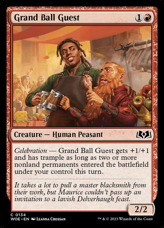 MTG Card Title: Grand Ball Guest WOE/134