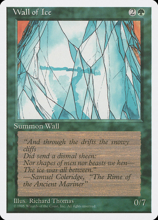 MTG Card Title: Wall of Ice 4ED/283