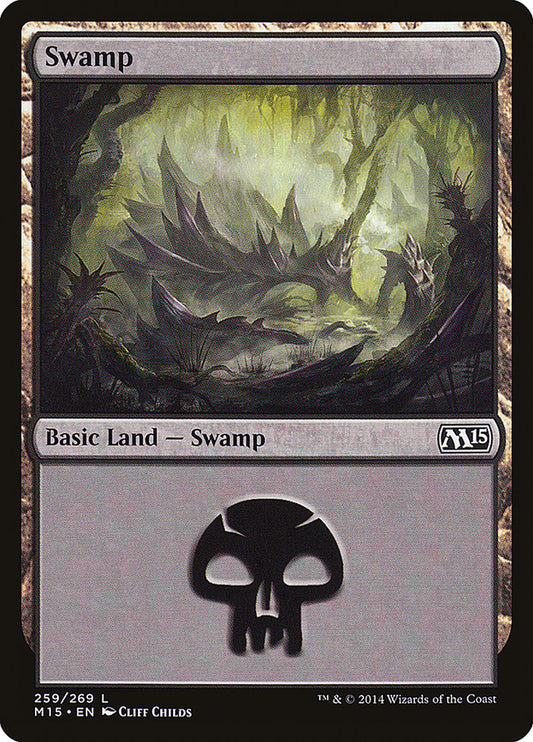 MTG Card Title: Swamp M15/259